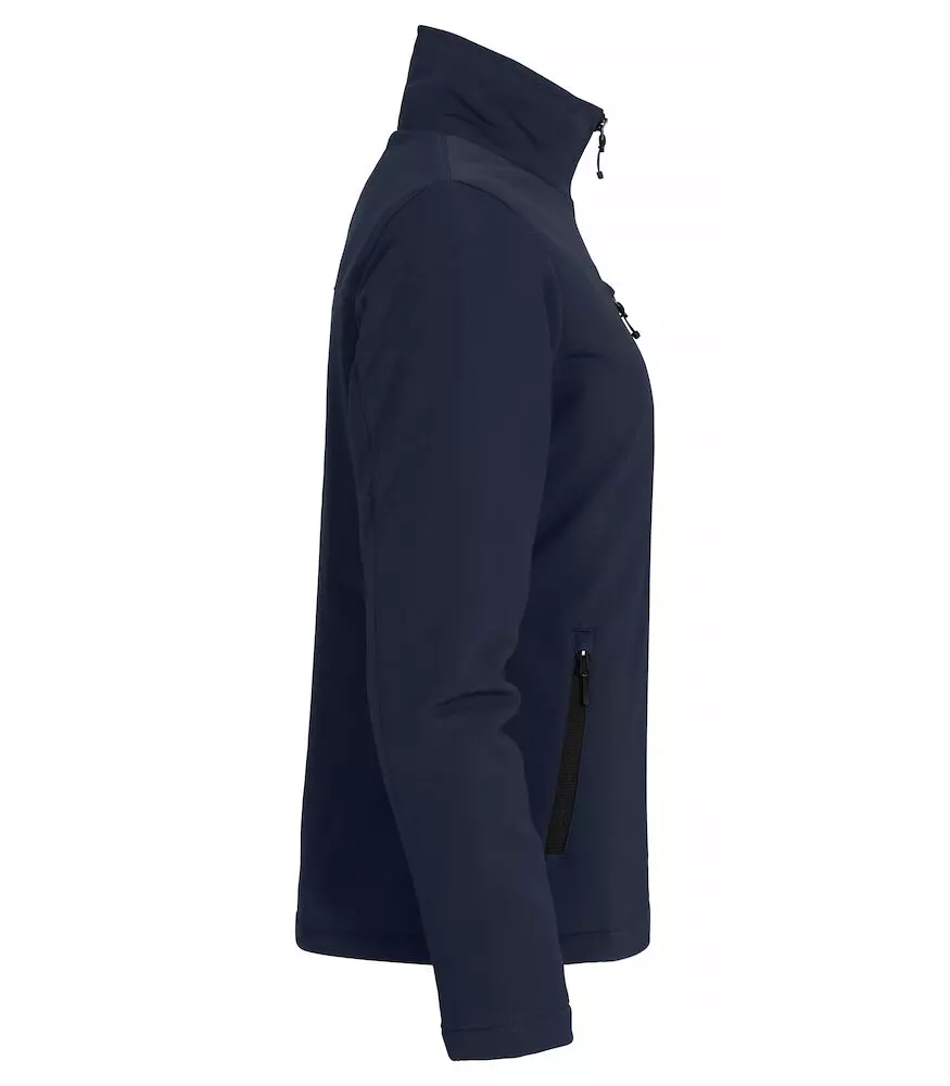 Softshell Jas Dames Donkerblauw Clique