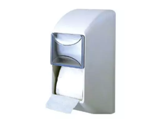 Toiletrolhouder Verticaal Duo Wit