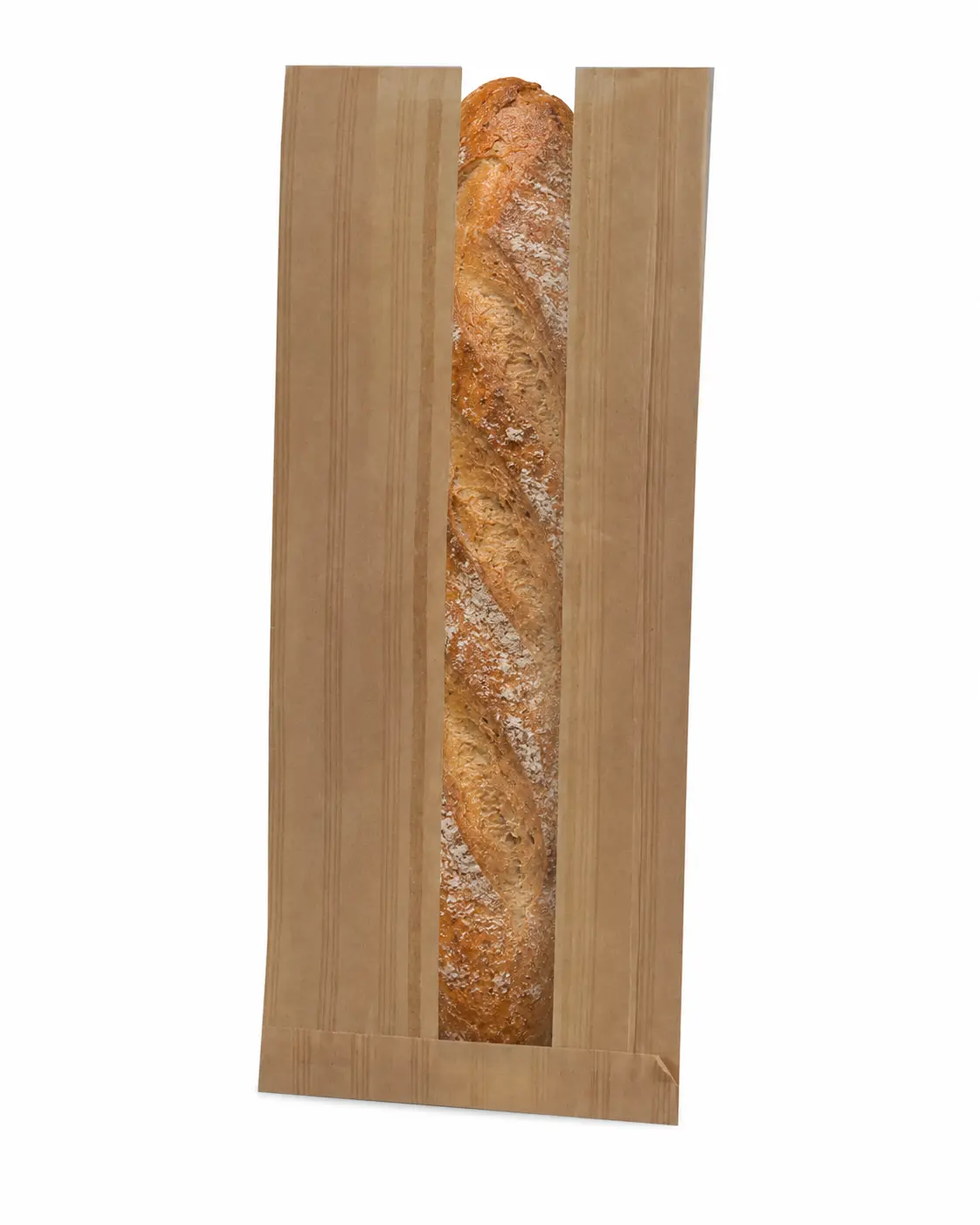 Broodzak met venster 1-brood 16x10x48cm 32 gram 1000 stuks