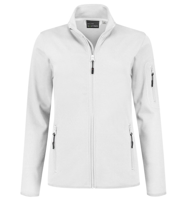 Sweatvest Berlin dames wit