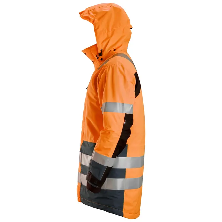 AllroundWork, High-Vis Waterproof Parka, KL 3