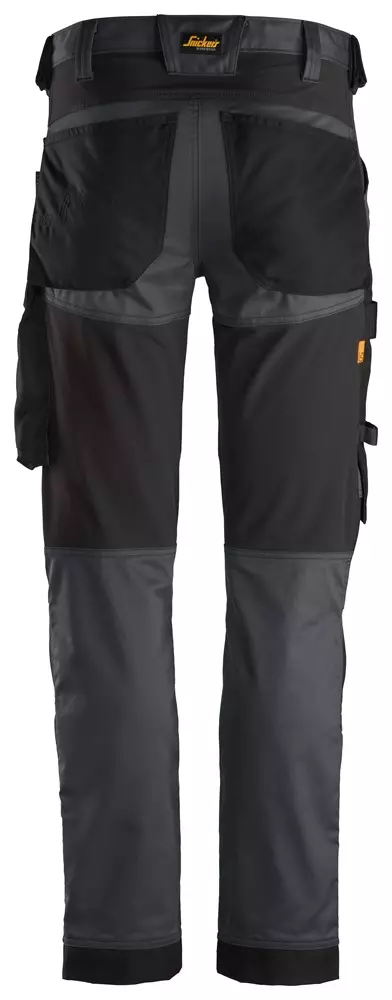 Werkbroek heren stretch grijs met zwart Snickers 6341