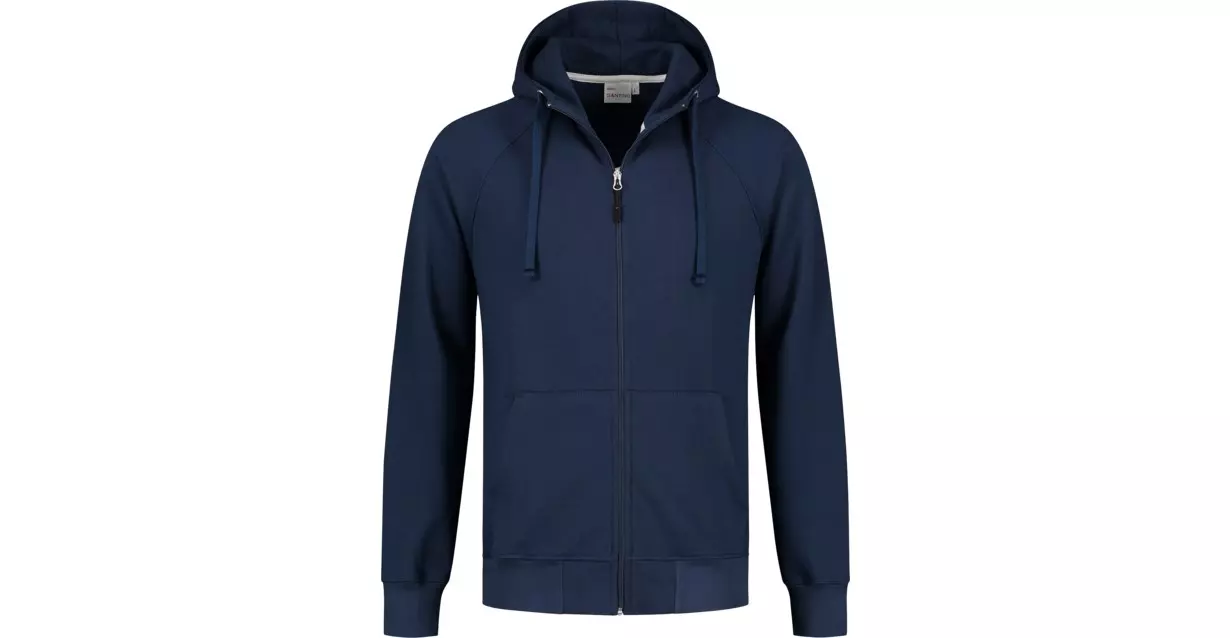 Hooded sweatvest reno Santino marine