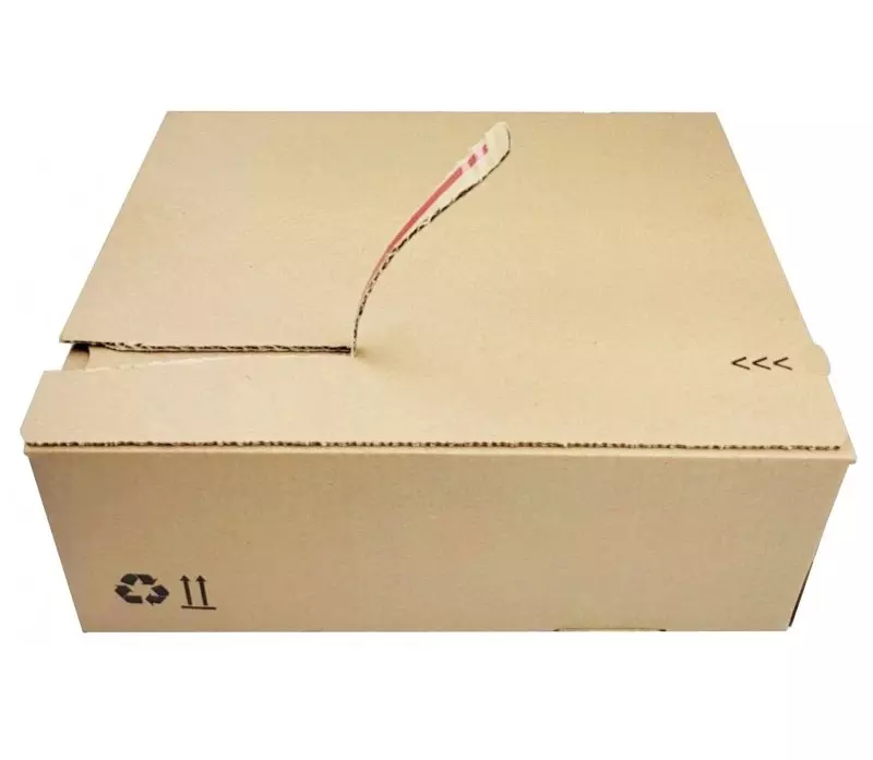 Autolockdoos Enkelgolf 400x260x250mm B-golf Bruin