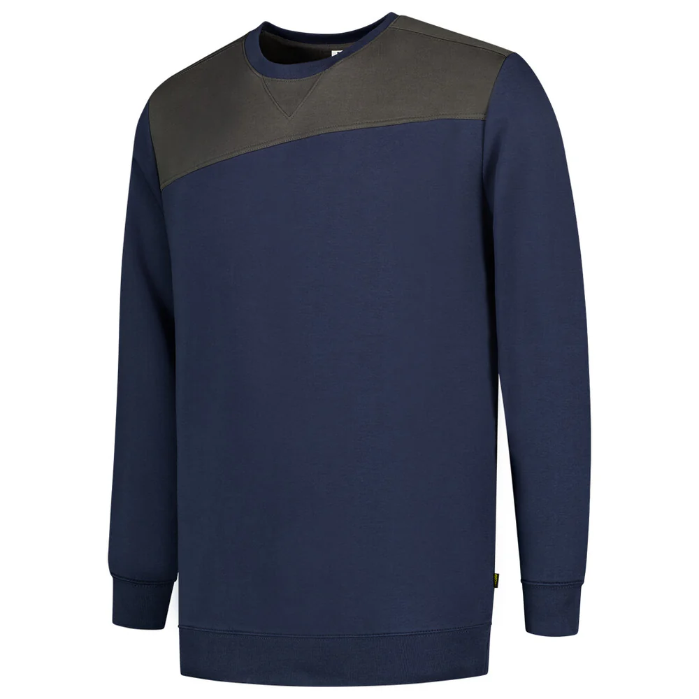 Sweater Bicolor Naden ink-darkgrey