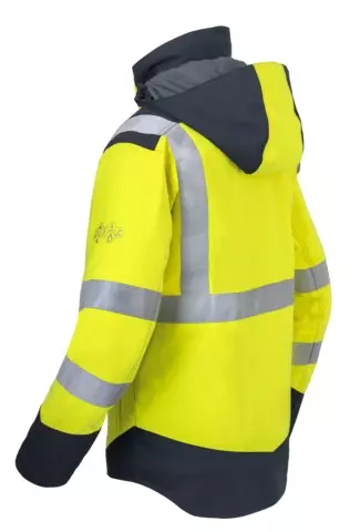 Parka marine/fluor geel 50248 Havep