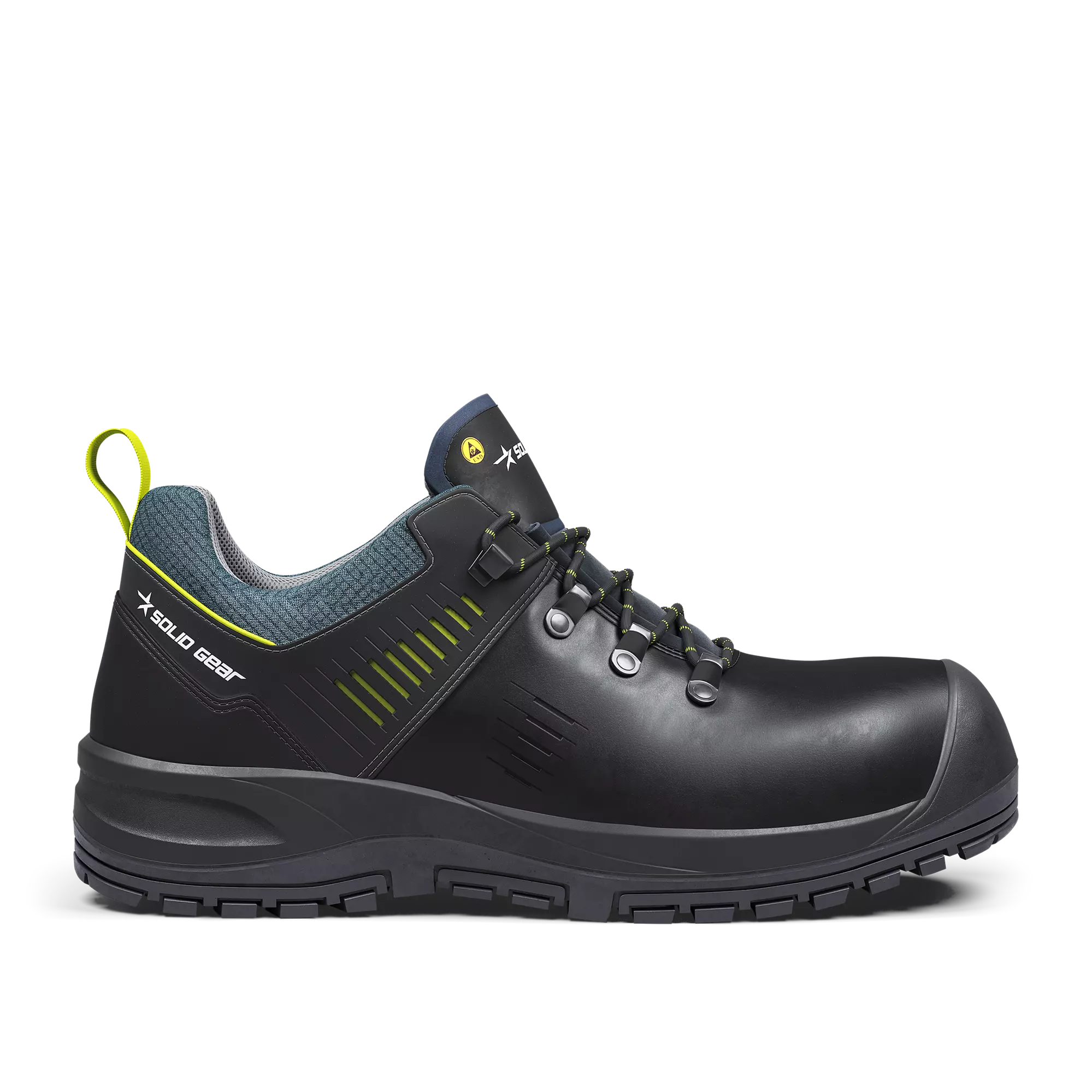 Solid Gear Ion Low S3 veiligheidsschoen Zwart