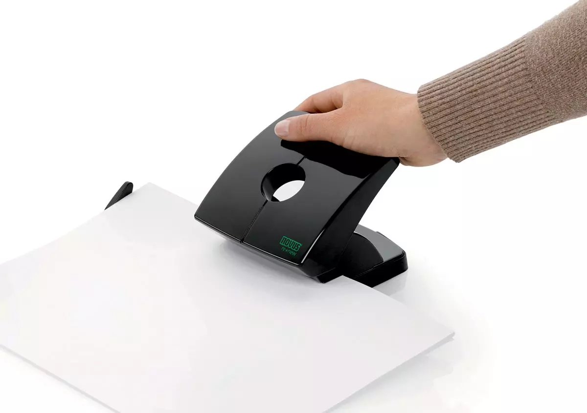 Perforator Novus 2-gaats Zwart