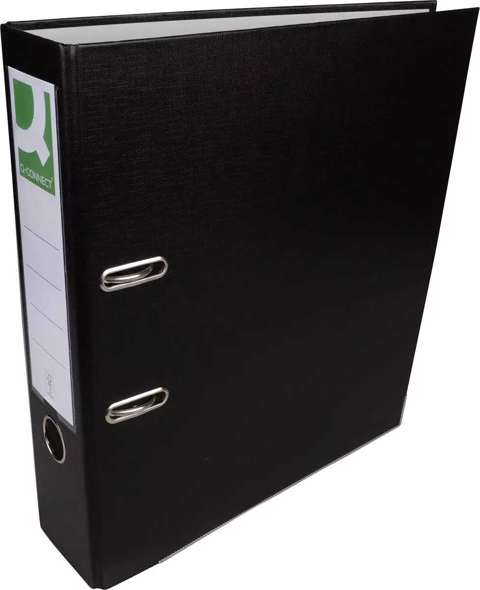 Ordner A4 Zwart van 80mm PP Q-Connect