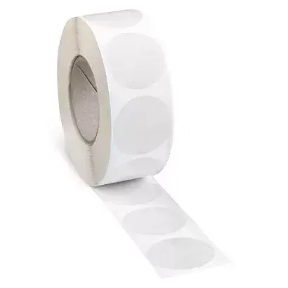 Etiket Rond Ø30mm Transparant 1000 stuks