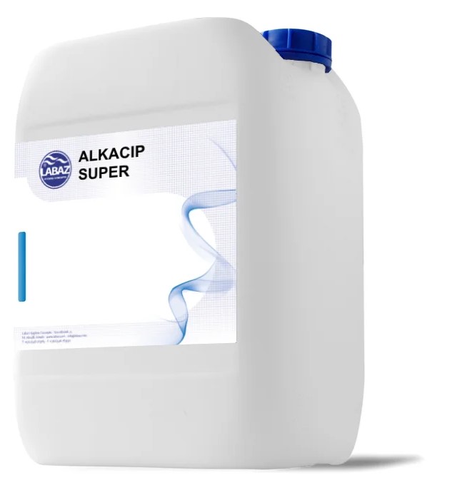 Reinigingsmiddel sterk alkalisch AlkacipSuper Labaz niet schuimend(can 20 liter)
