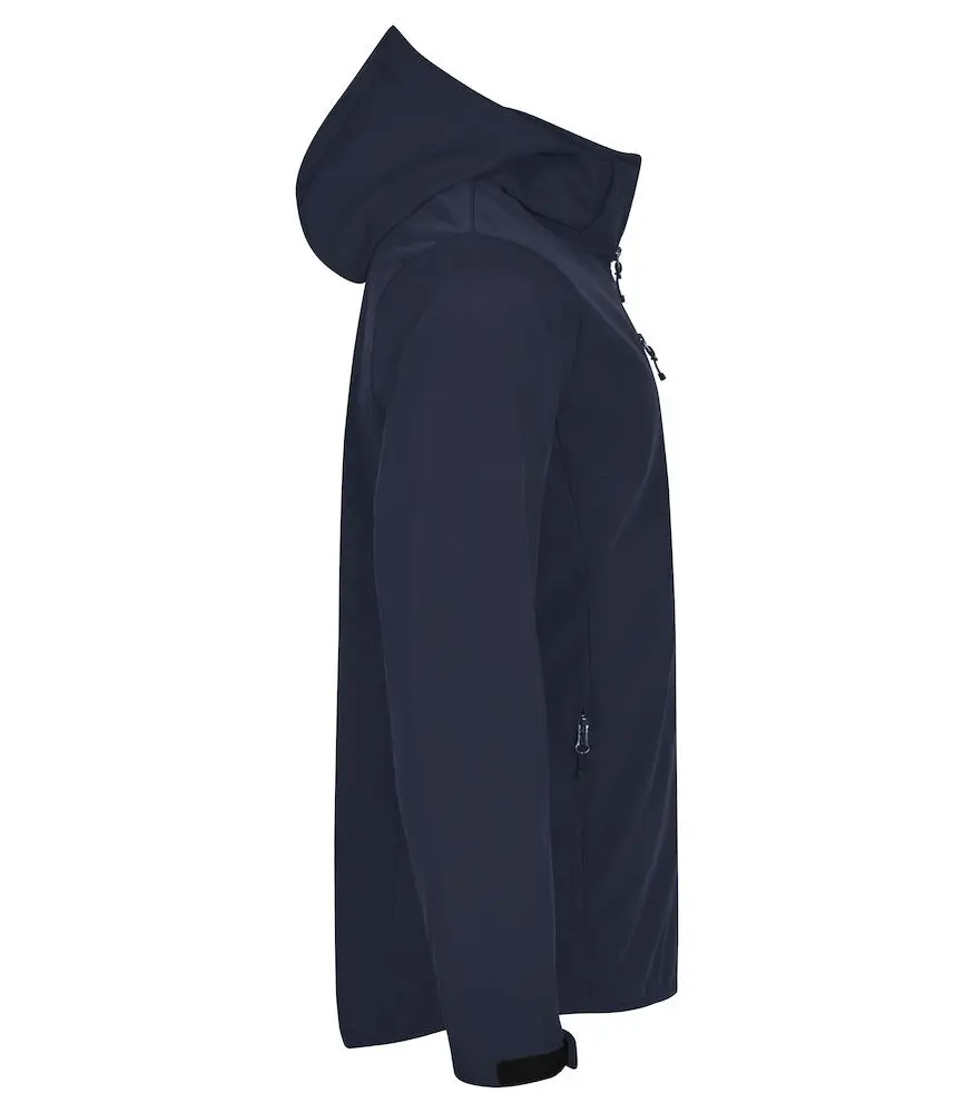 Classic hoody softshell marine