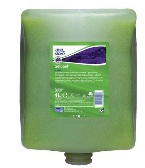 Vulling Swarfega Solopol Lime (bus à 4 liter)