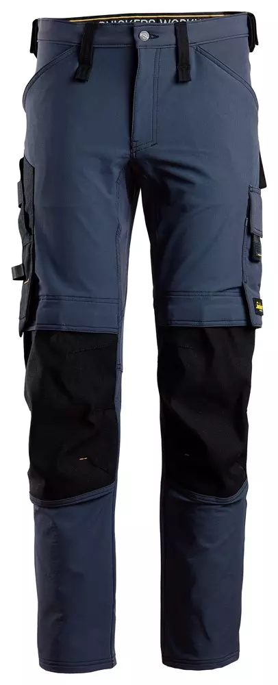 Snickers werkbroek full stretch marine/zwart 6371