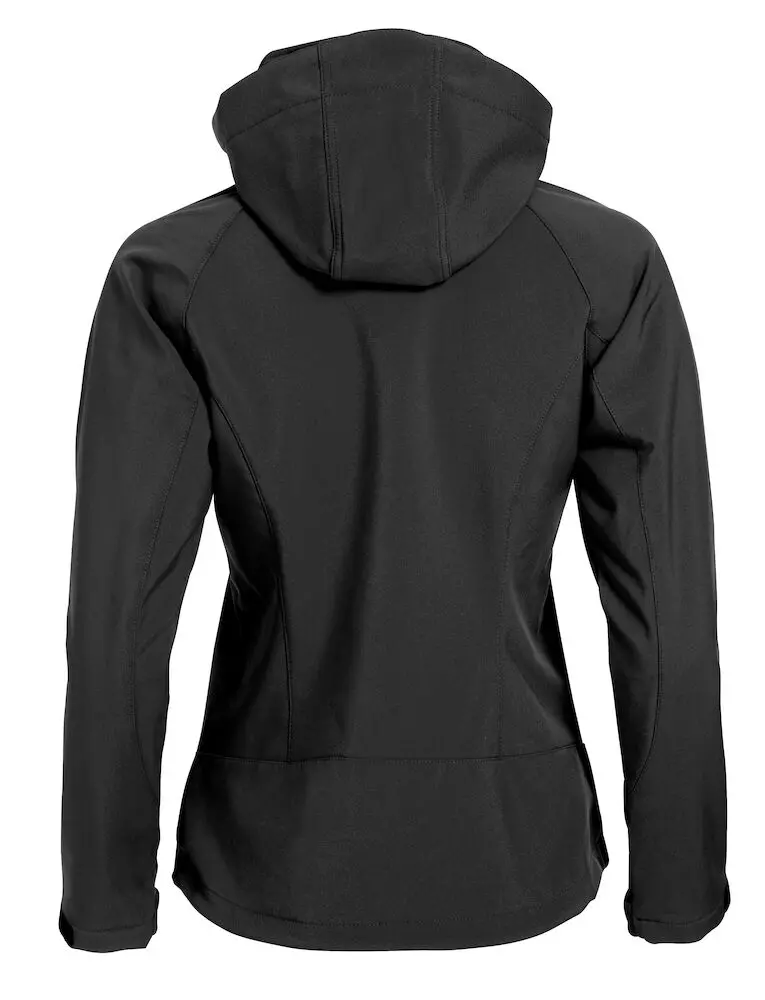 Softshell Jas Dames Milford Zwart Clique