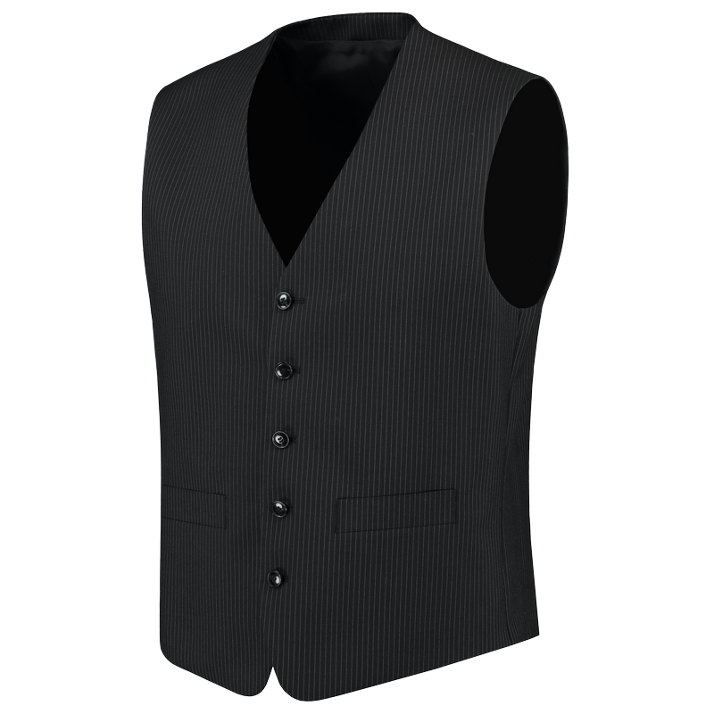 Tricorp Gilet Heren Black-Stripe