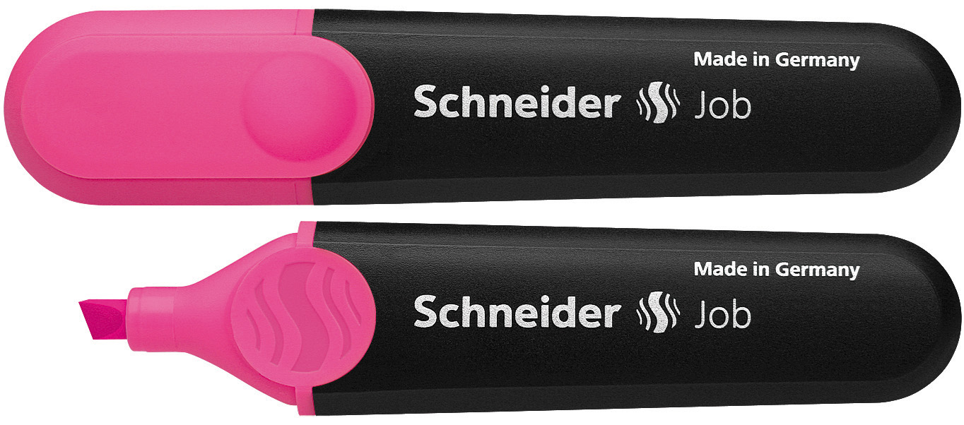 Markeerstift Schneider Uni Roze