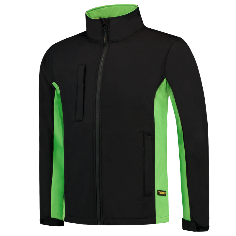 Tricorp Softshell Bicolor Naden Black-Lime