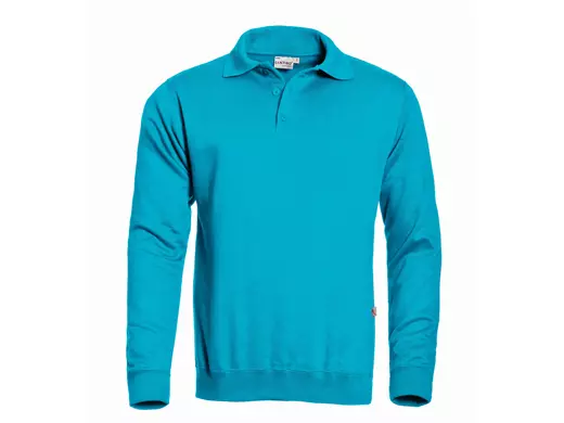 Polosweater aqua Robin Santino
