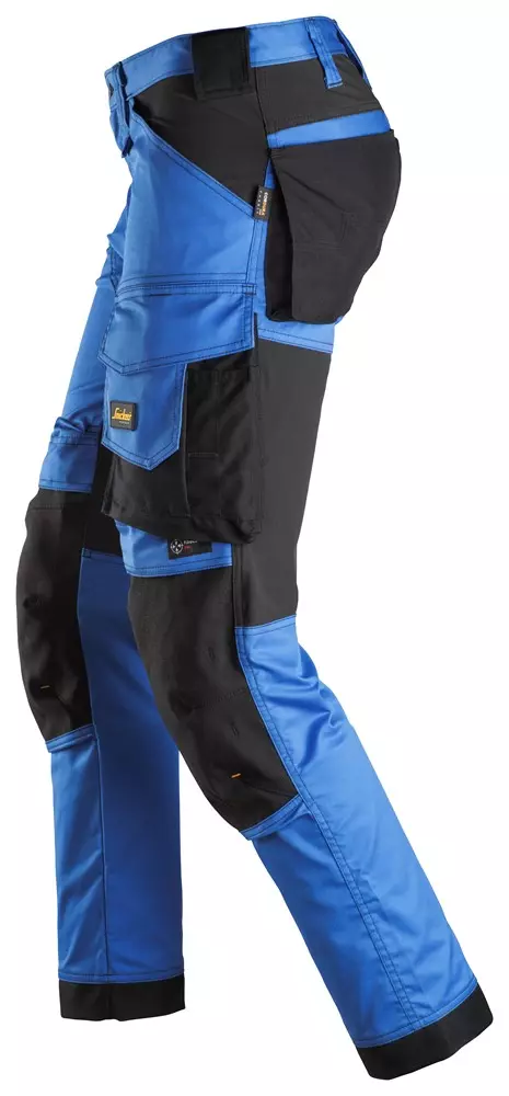 Snickers Werkbroek 6341 Stretch Kobalt/Zwart