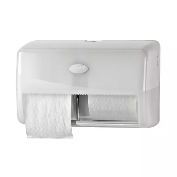 Toiletrolhouder Duo Wit Pearl Line