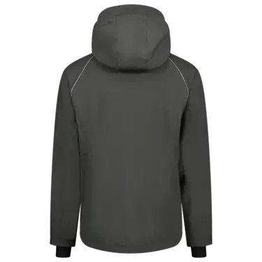 Werkjas Tech Shell wind/waterdicht donkergrijs