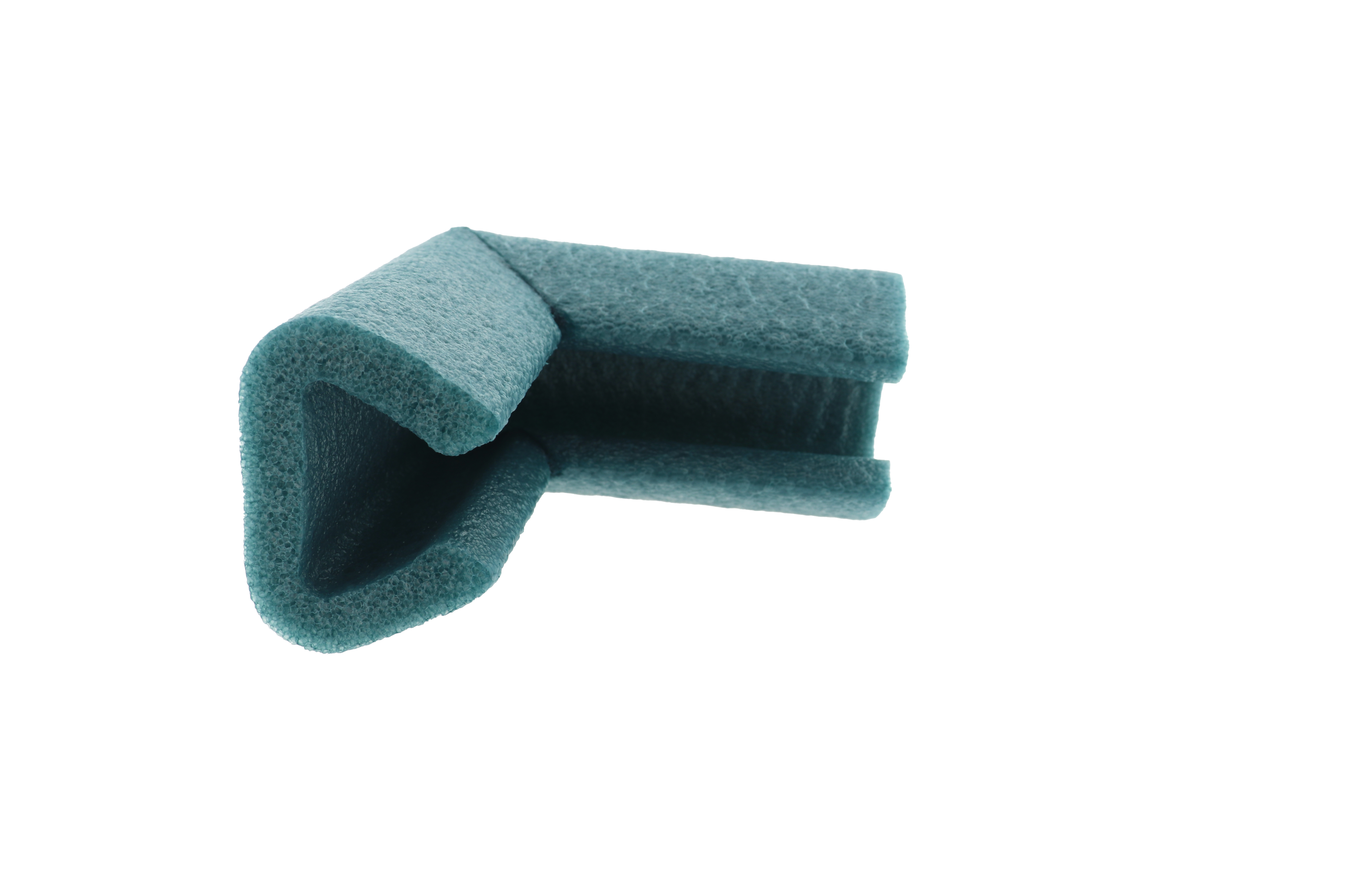 Hoekstuk U-fix 35 10x10cm Ocean Green (doos Ã  400st)