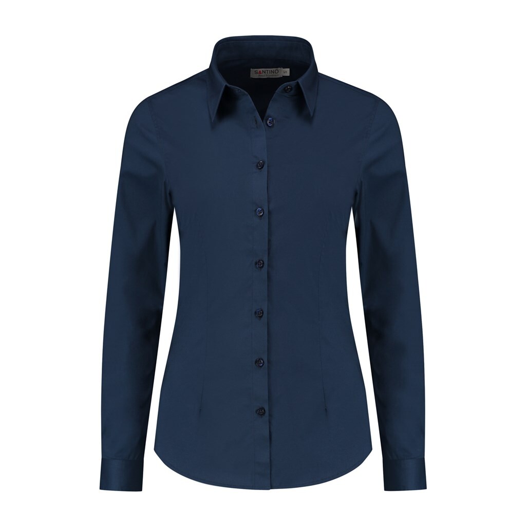 Santino Shirt Falco Ladies Ink Blue