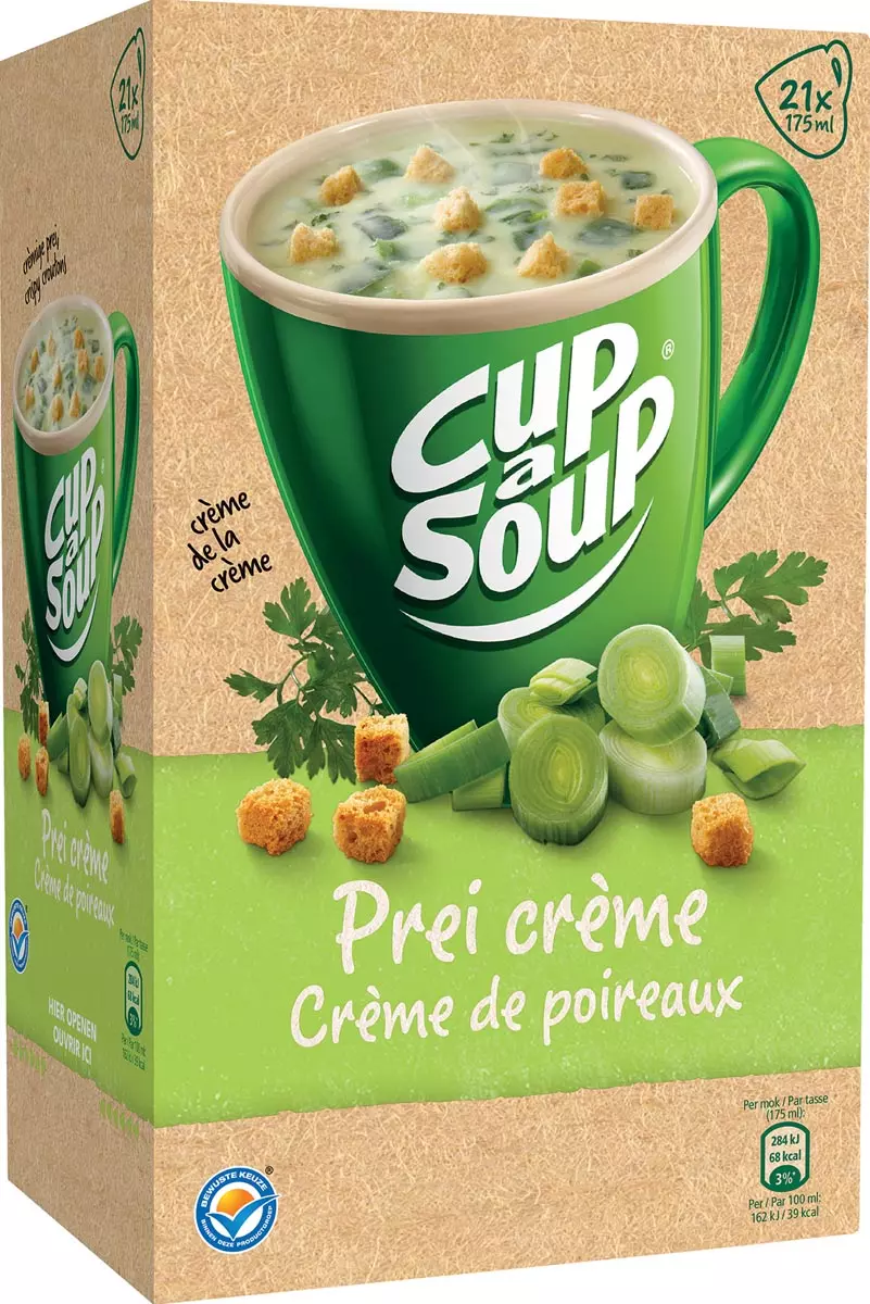 Cup a Soup Prei Creme Doos à 21 zakjes