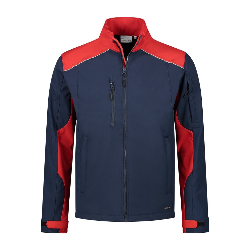 Santino Softshell Jack Tour Real Navy / Red