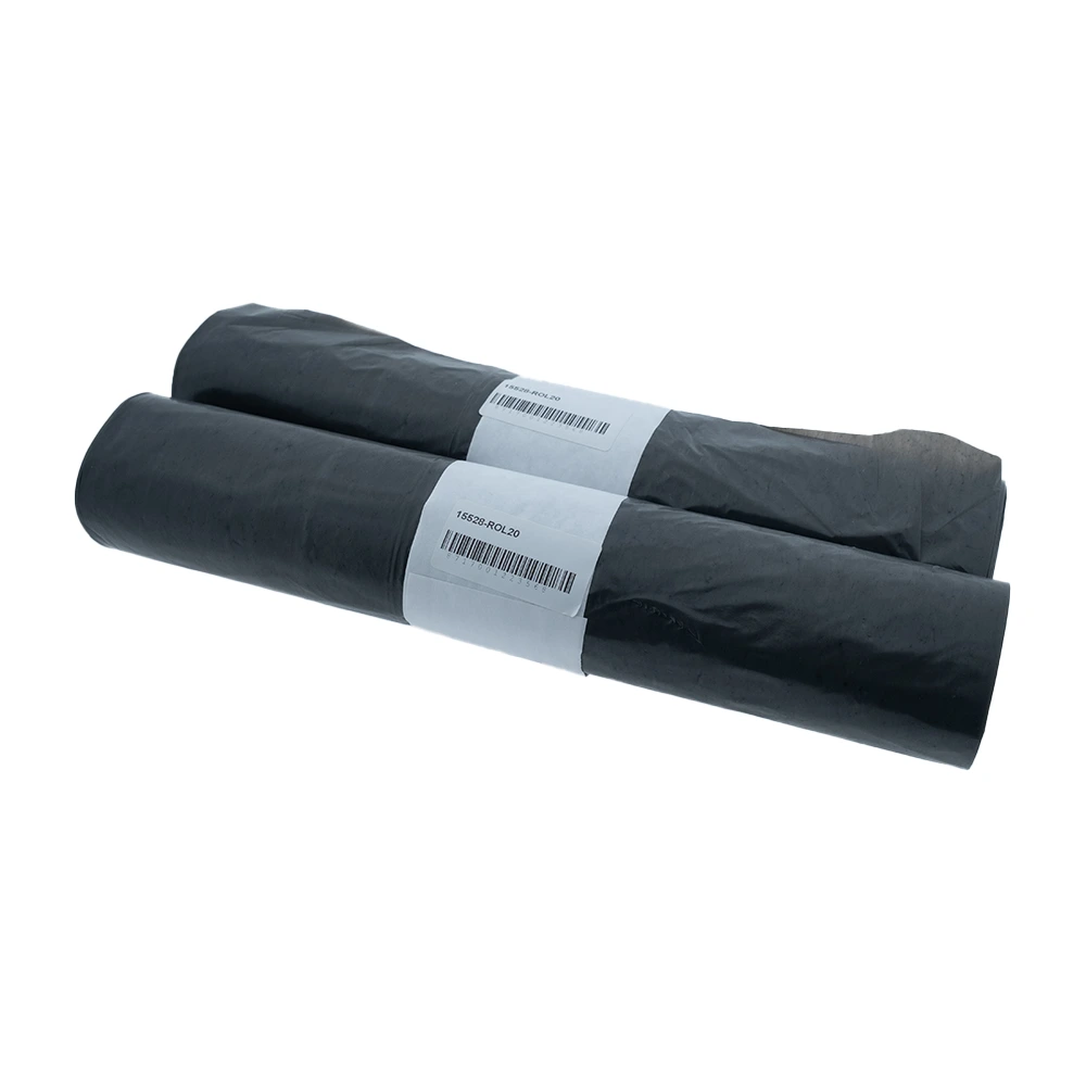 Afvalzak LDPE 138x200x64cm T50 28mu Grijs