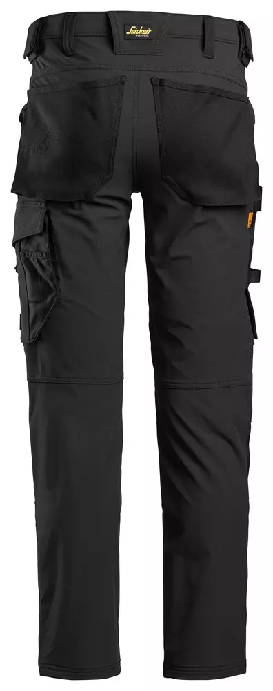 Snickers Werkbroek 6371 Full-Stretch Zwart
