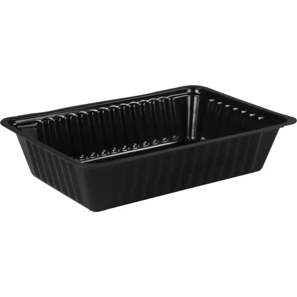 Snackbak A13 Zwart 162x110x35mm 1000 stuks Snackbak A13 Zwart 162x110x35mm 1000 stuks