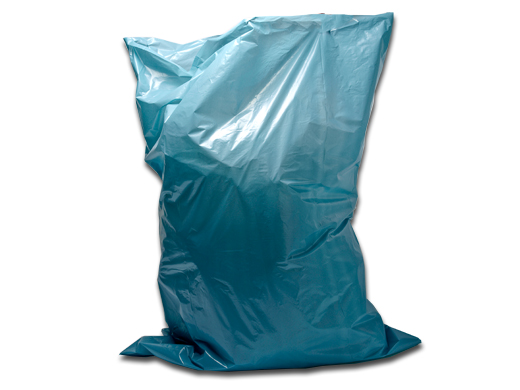 Afvalzakken LDPE Blauw - T70 - 41mu - 65x25x140cm