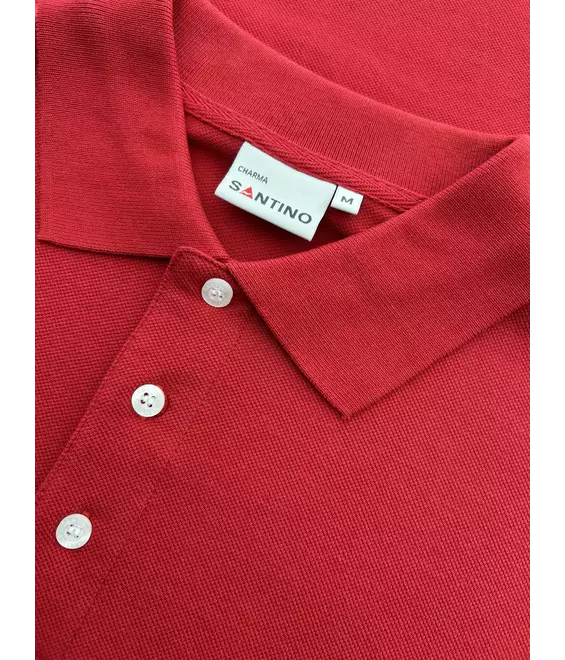 Poloshirt charma rood