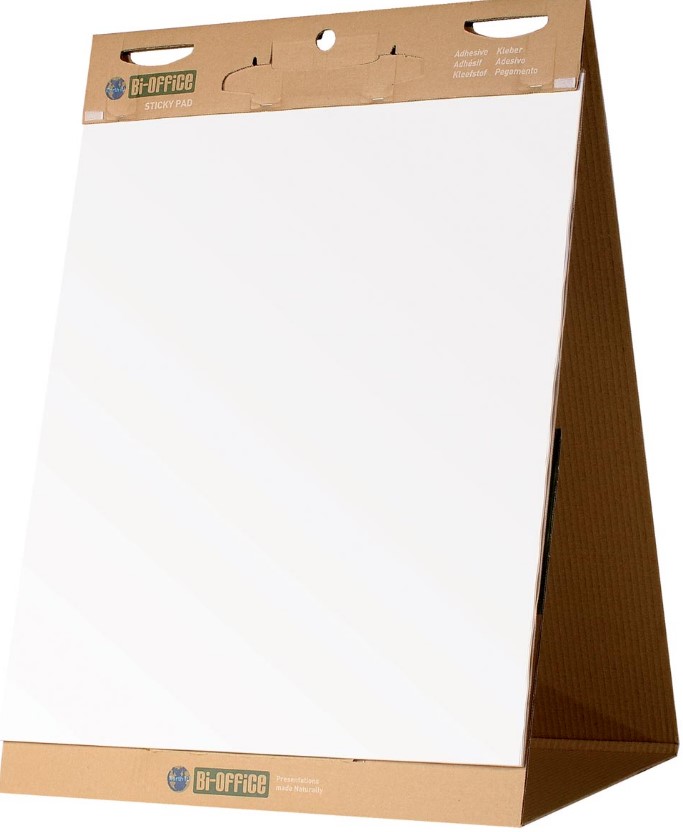 Tafelflipover Earth-it 50x58,5cm 95% gerecycleerd papier