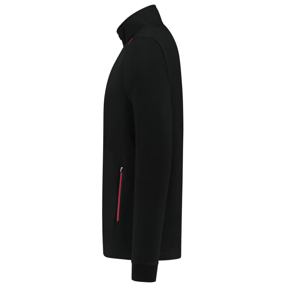 Sweatvest Accent Black/Red 302702