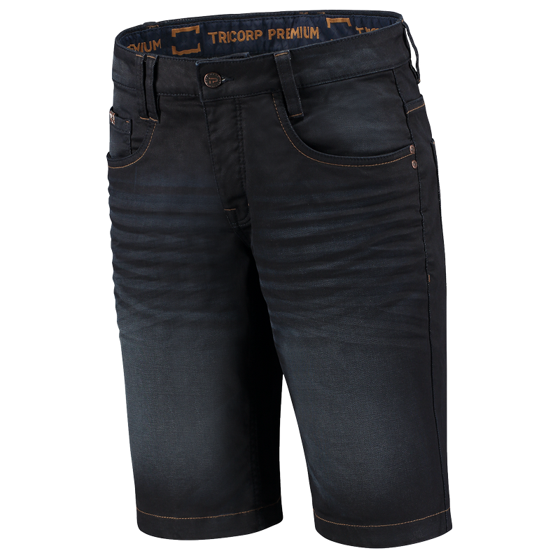 Tricorp Jeans Premium Stretch Kort Denimblue