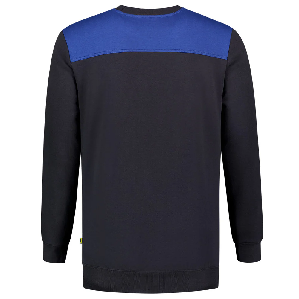 Sweater Bicolor Naden navy-royalblue