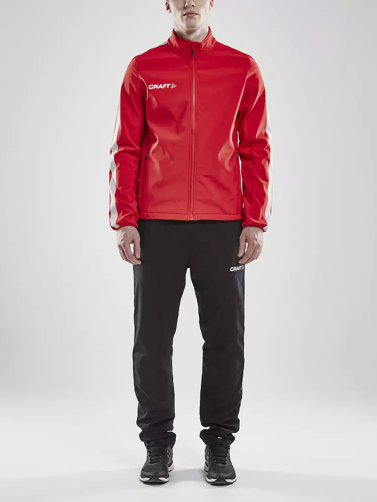 Softshell jas Pro-control rood Craft