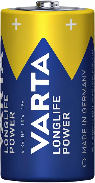 C Batterij Longlife Power Varta 2 stuks