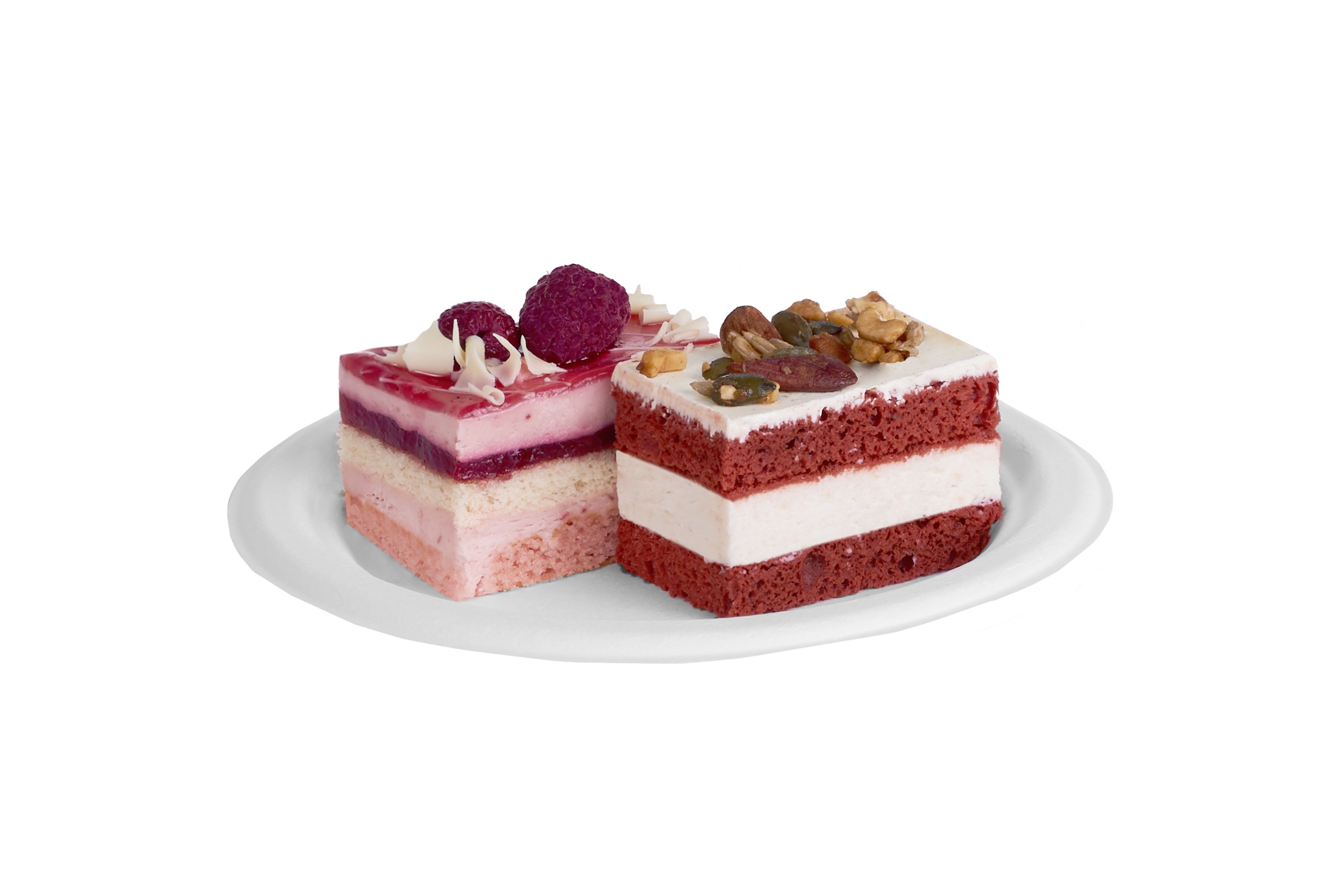 Suikerriet bord rond Ã˜18cm 1-vak (pak Ã  50st)