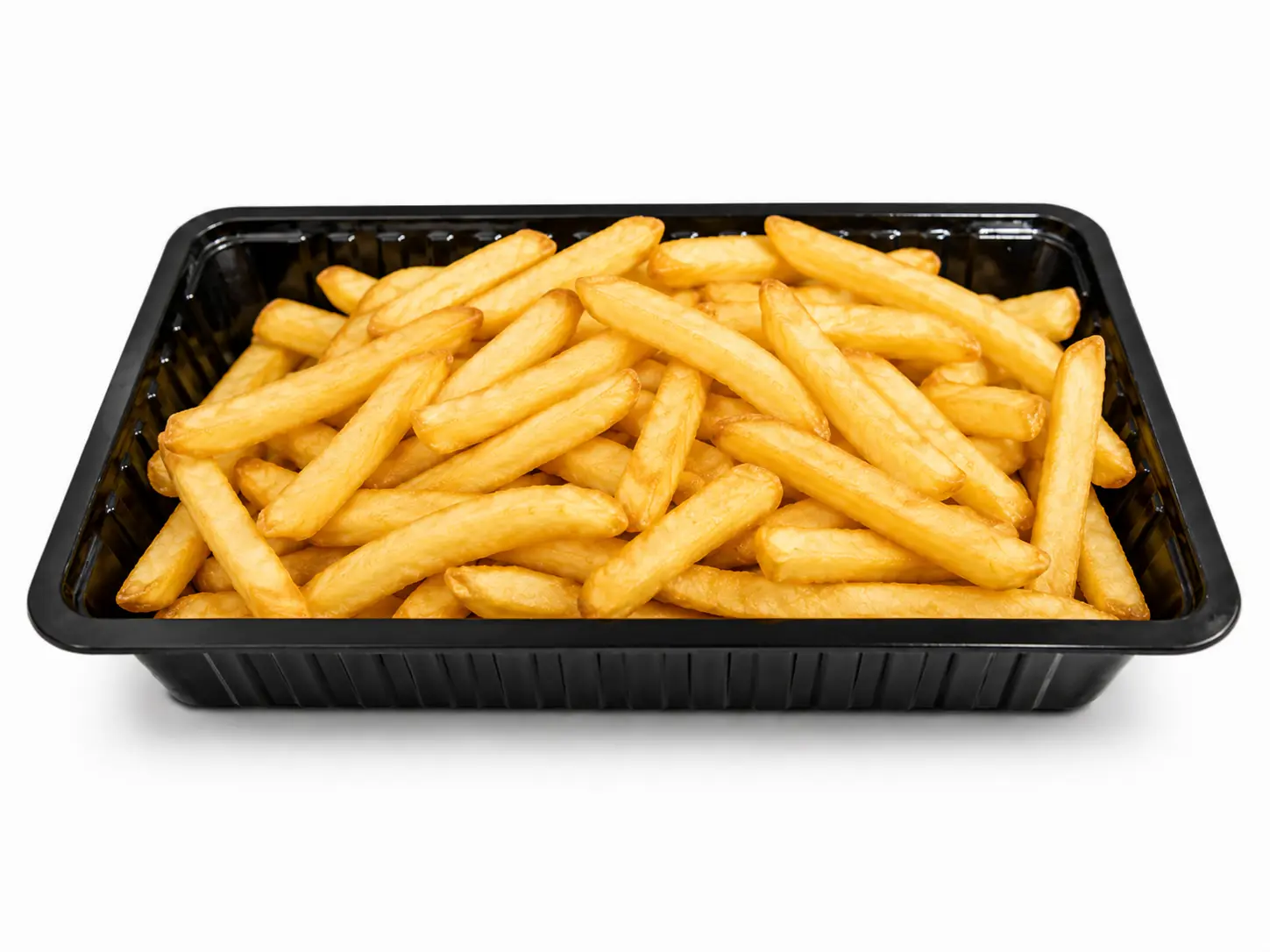 Snackbak A14 200x120x35mm zwart (doos Ã  1000st)