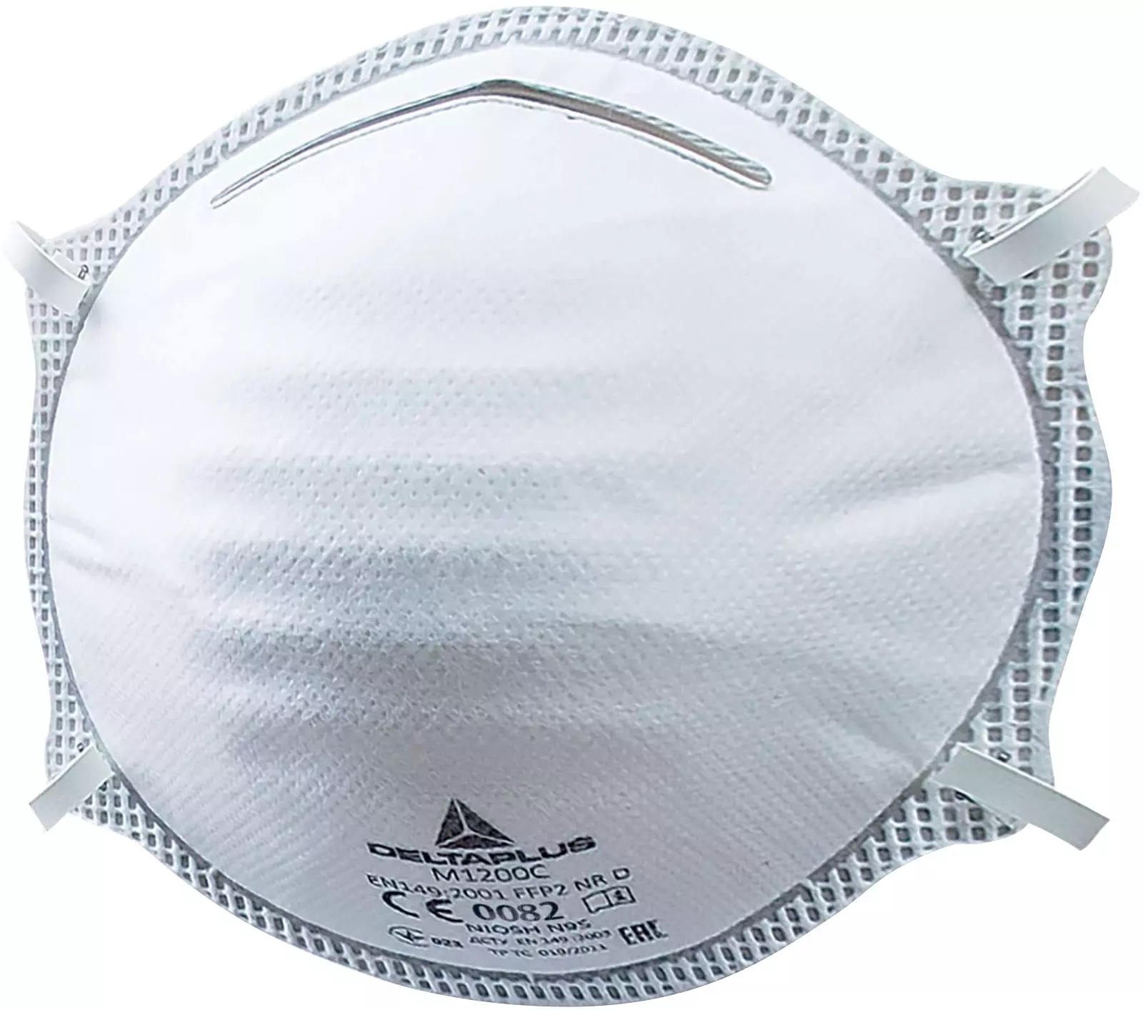 Stofmasker FFP2 zonder ventiel Delta Plus 20 stuks