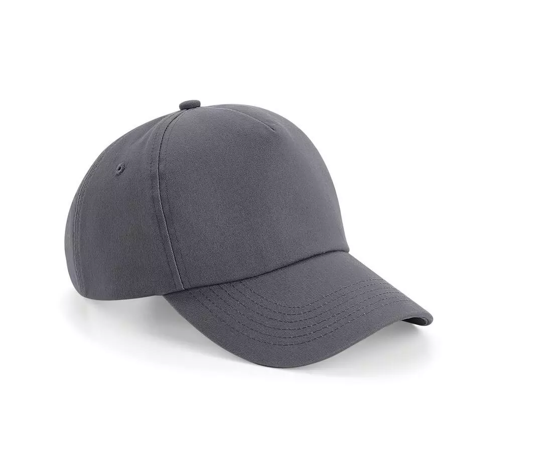 Authentic 5 panel Cap BB25 donkergrijs
