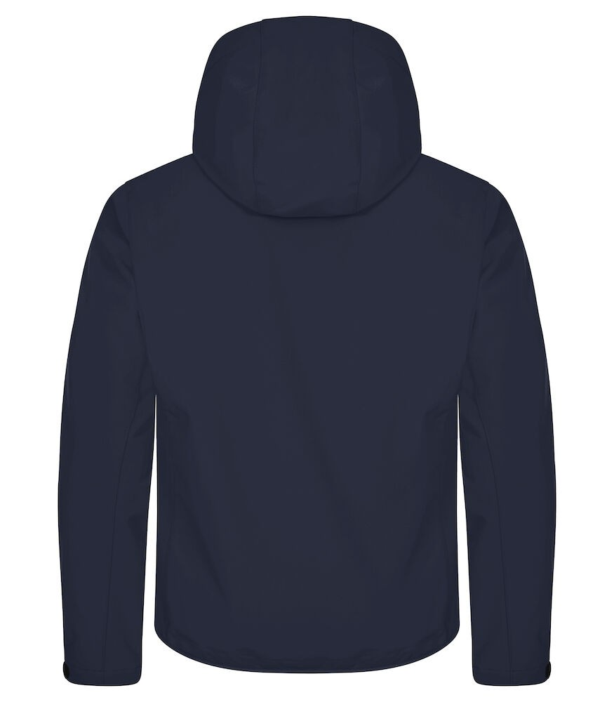 Classic Softshell Hoody Marine Clique Heren
