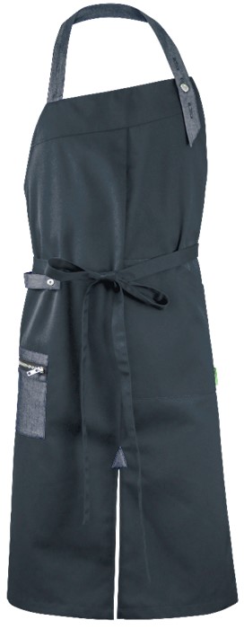 Haltersloof zwart/zwart denim De Berkel