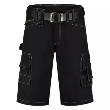 Tricorp Korte Werkbroek Canvas Zwart