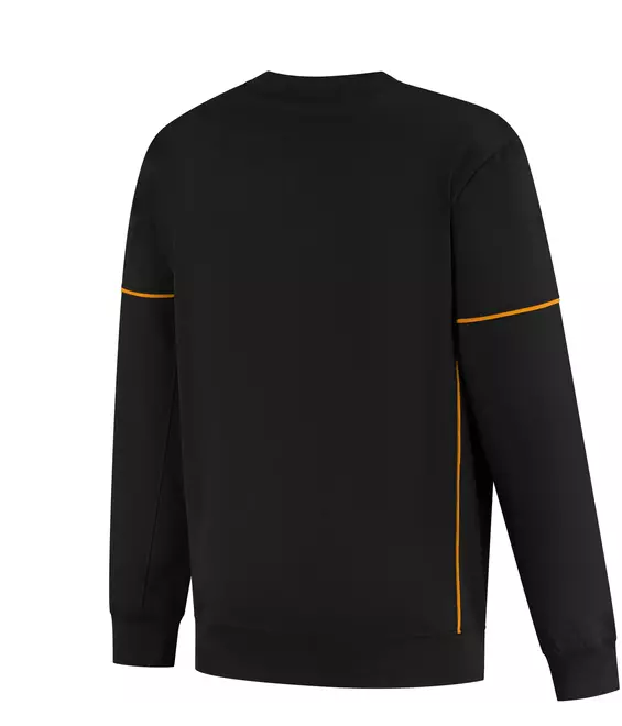Sweater Chris black/orange