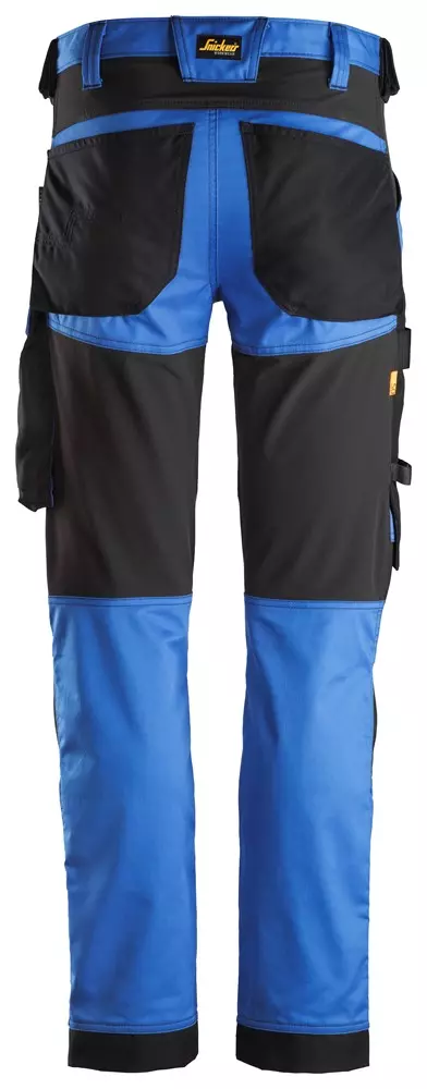 Werkbroek heren stretch kobalt blauw met zwart Snickers 6341